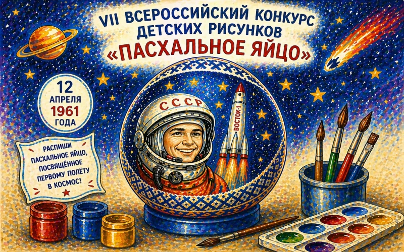 VII Всероссийский конкурс детских рисунков "ПАСХАЛЬНОЕ ЯЙЦО"