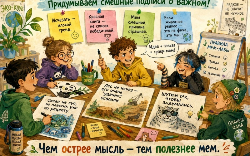 Всероссийский детский конкурс «ЭКО-МЕМО!»